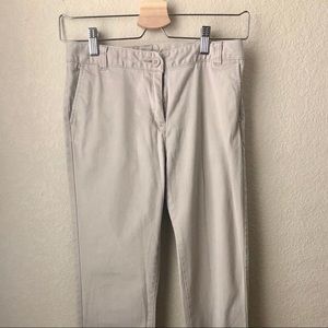 Girls Chaps Brand Khaki Bootcut Pants!